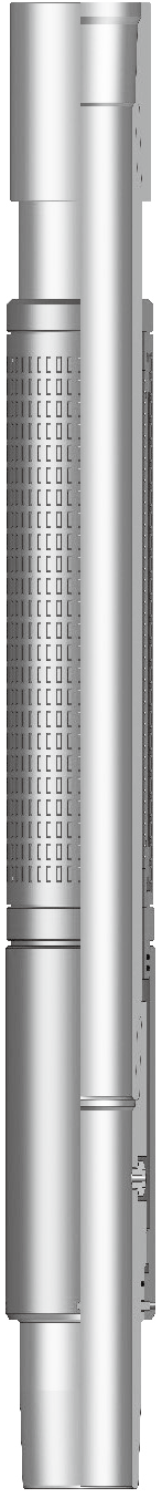 Controlled flow screen tube